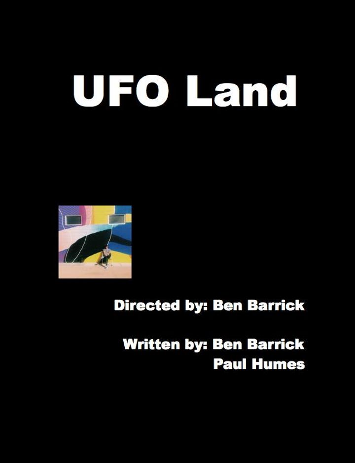 Ufo Land Poster