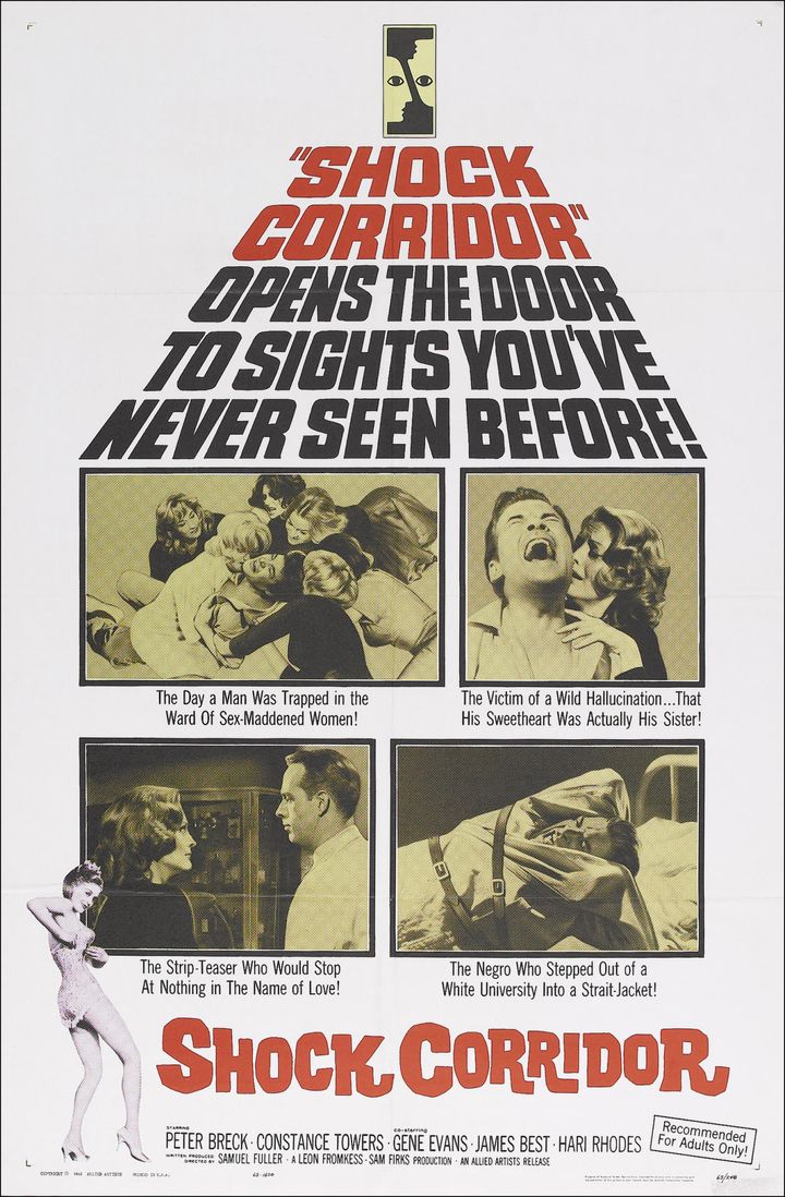 Shock Corridor (1963) Poster