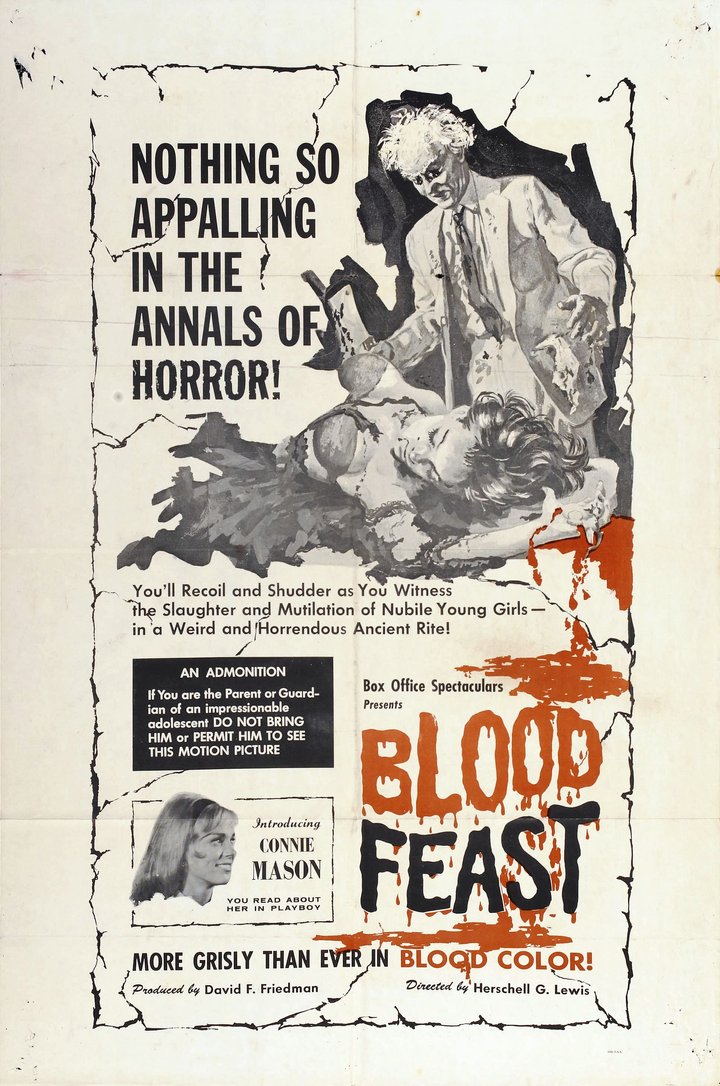 Blood Feast (1963) Poster