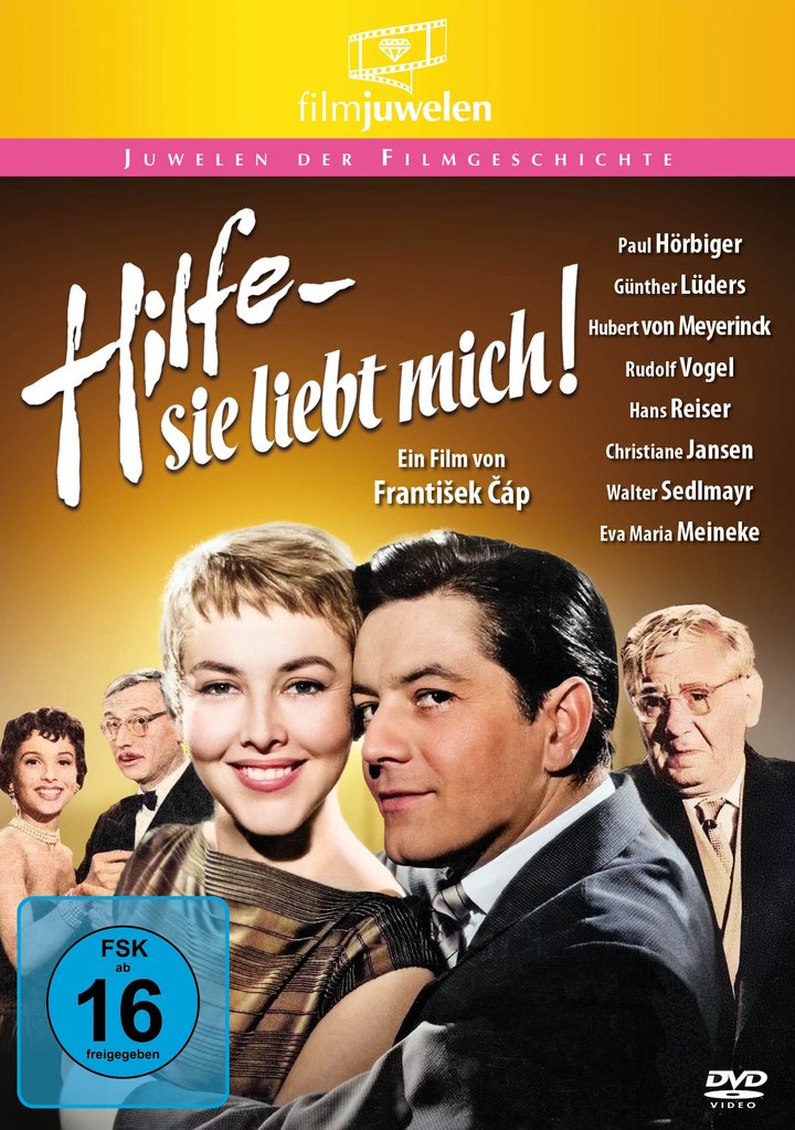 Hilfe - Sie Liebt Mich (1956) Poster