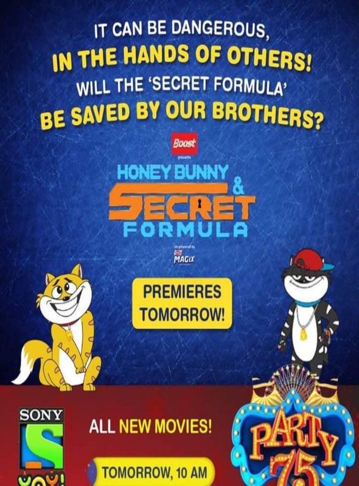 Honey And Bunny The Secret Formula (2018) Poster