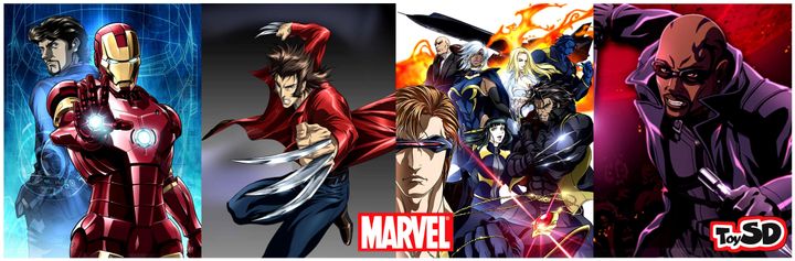 Marvel Anime (2010) Poster