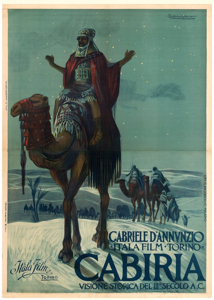 Cabiria (1914) Poster