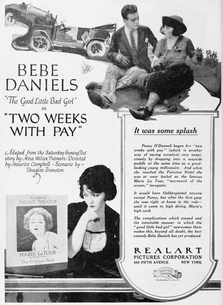 Two Weeks With Pay (1921) Poster