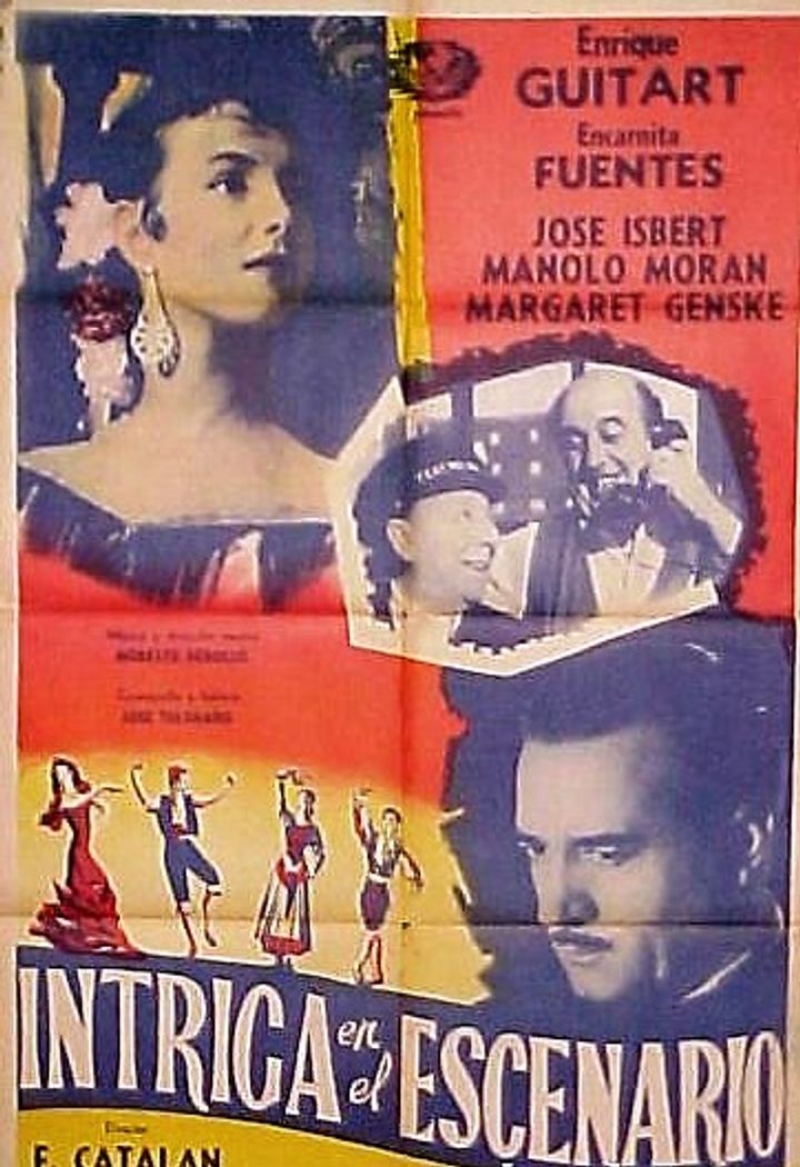 Intriga En El Escenario (1953) Poster