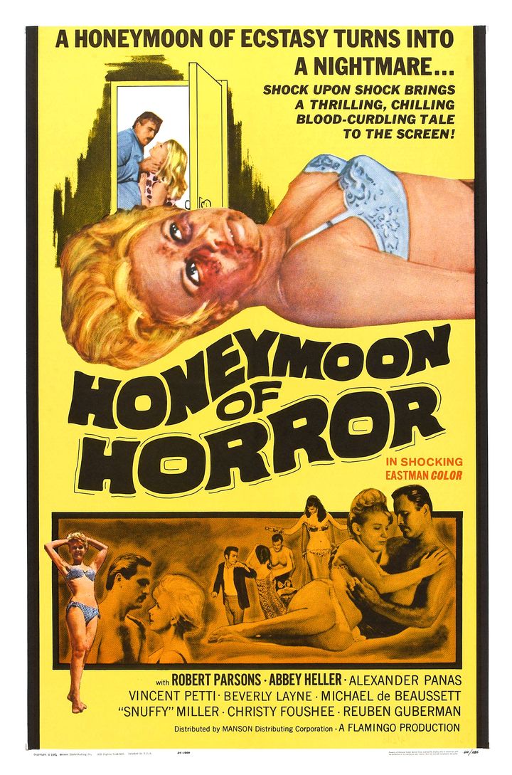 Honeymoon Of Horror (1964) Poster