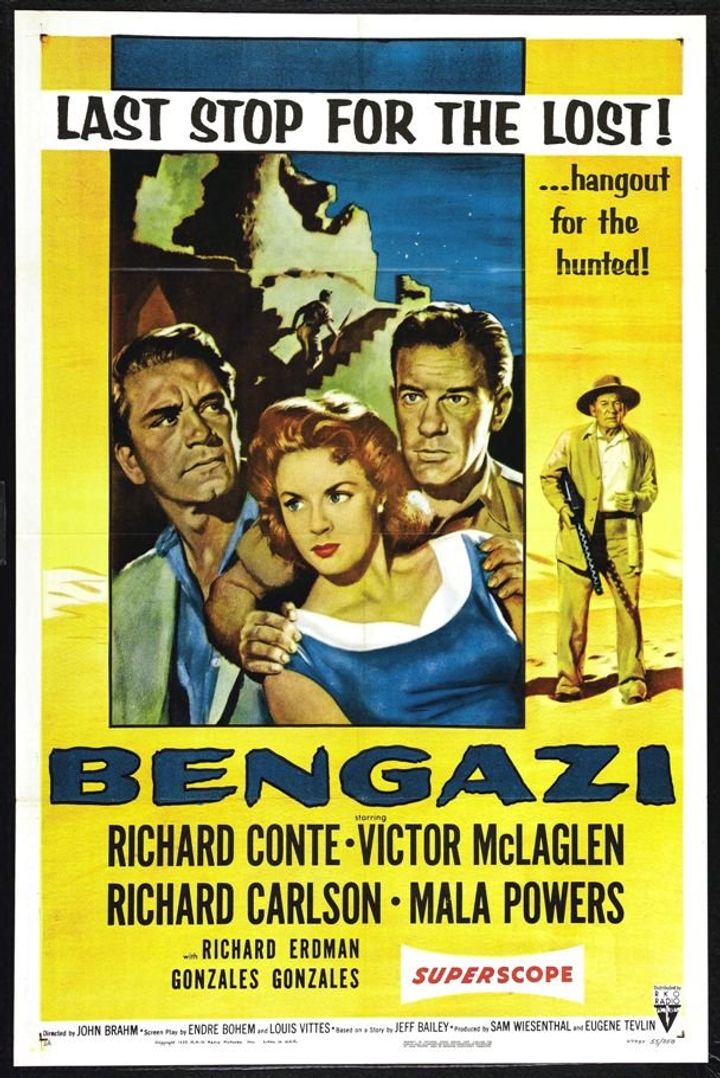 Bengazi (1955) Poster