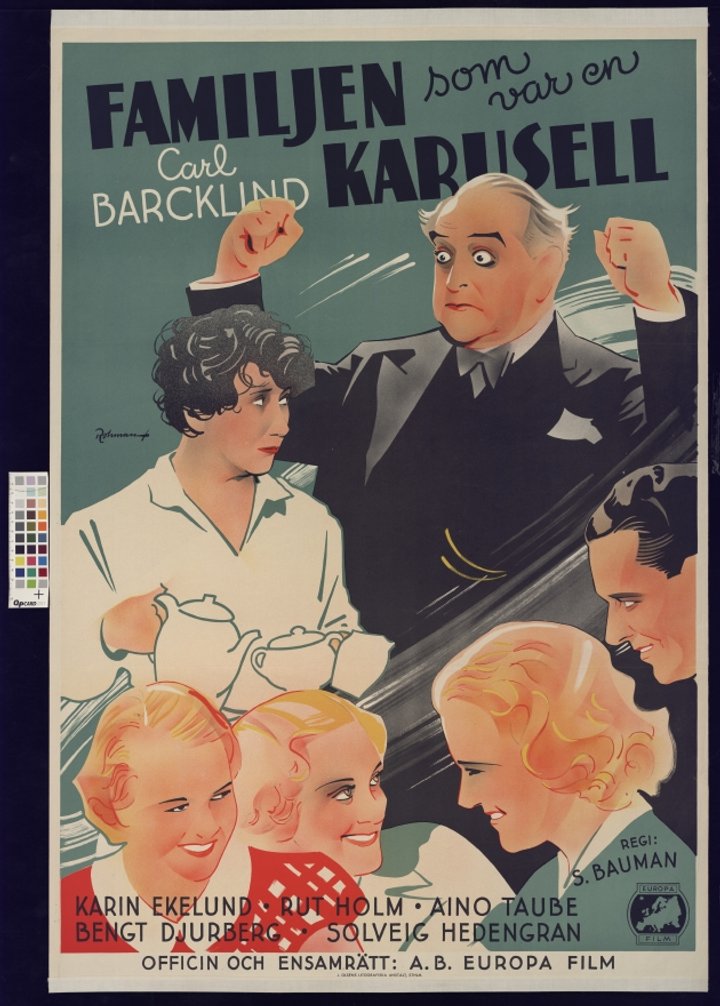 Familjen Som Var En Karusell (1936) Poster