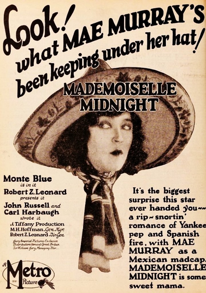 Mademoiselle Midnight (1924) Poster