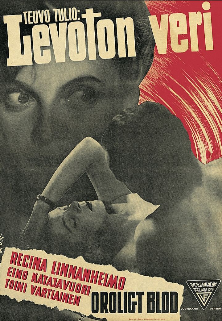 Levoton Veri (1946) Poster