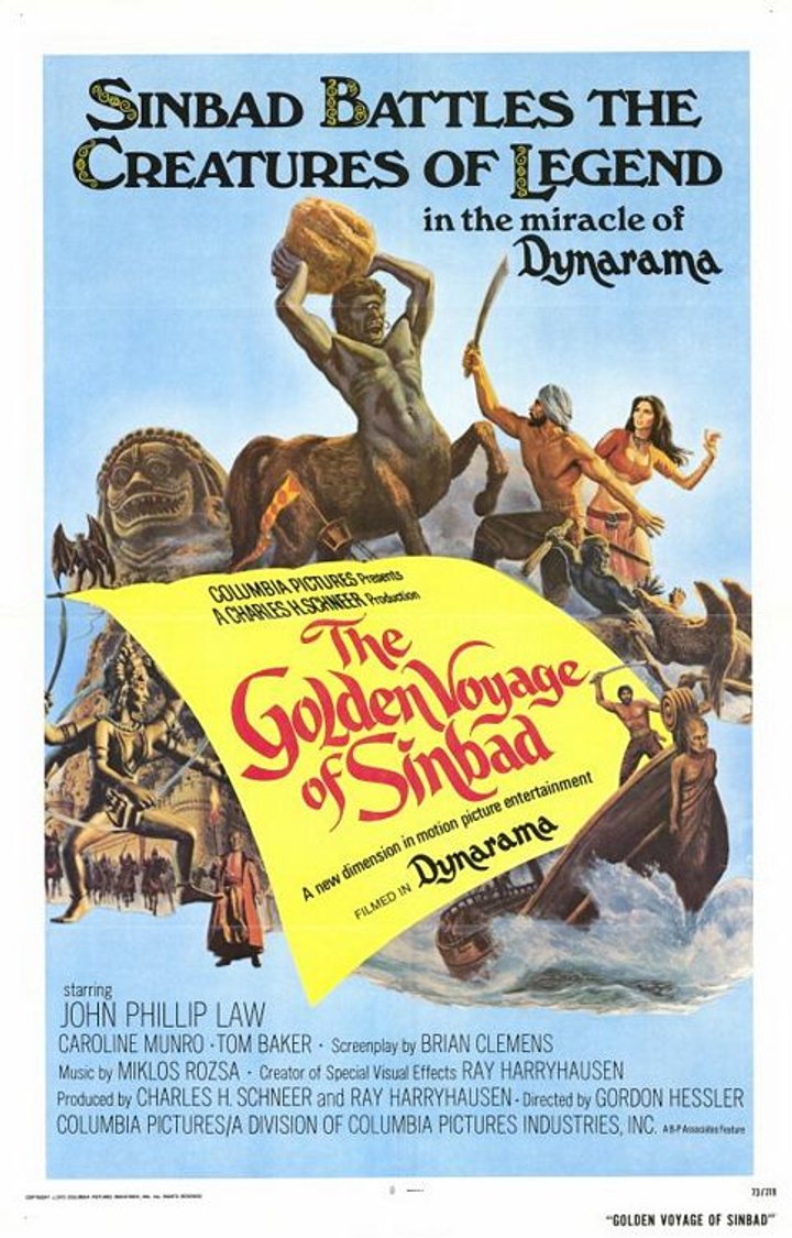 The Golden Voyage Of Sinbad (1973) Poster