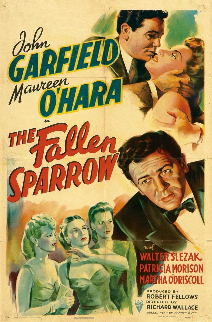 The Fallen Sparrow (1943) Poster