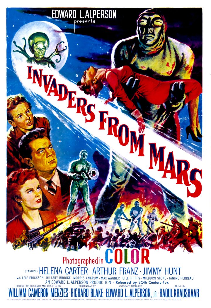 Invaders From Mars (1953) Poster