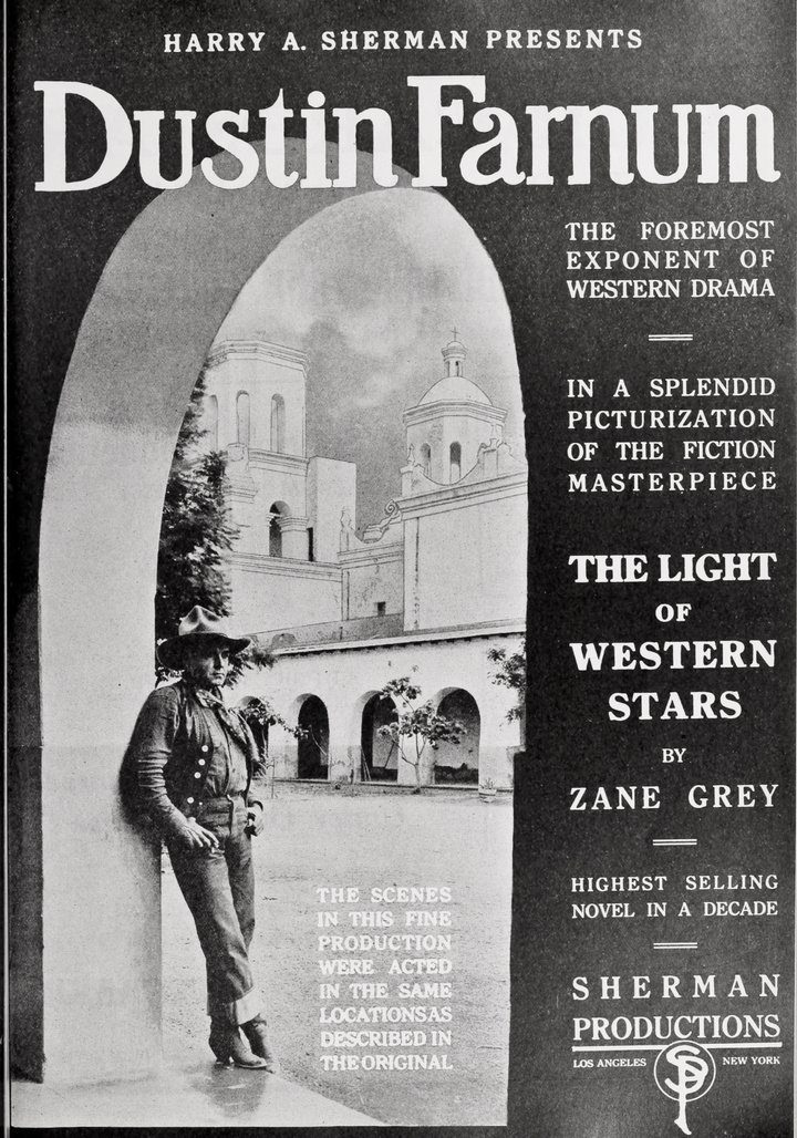 The Light Of Western Stars (1918) Poster