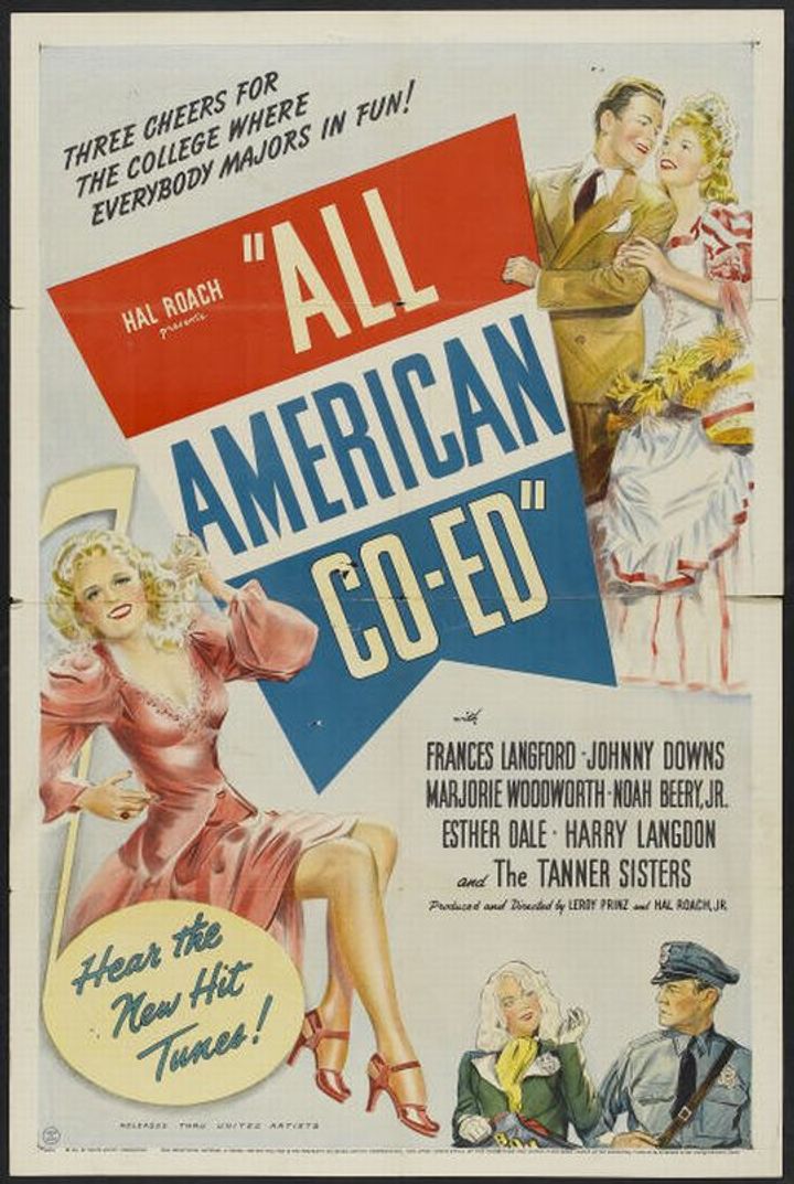 All-american Co-ed (1941) Poster