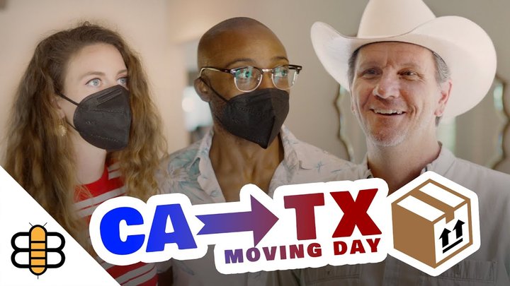 Californians Move To Texas (2022) Poster