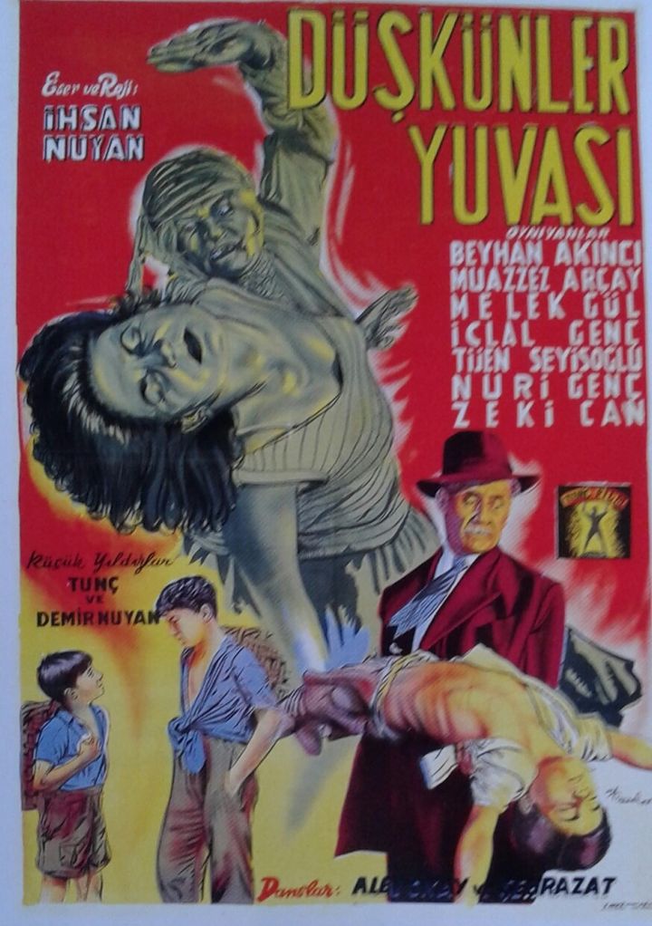 Düskünler Yuvasi (1957) Poster