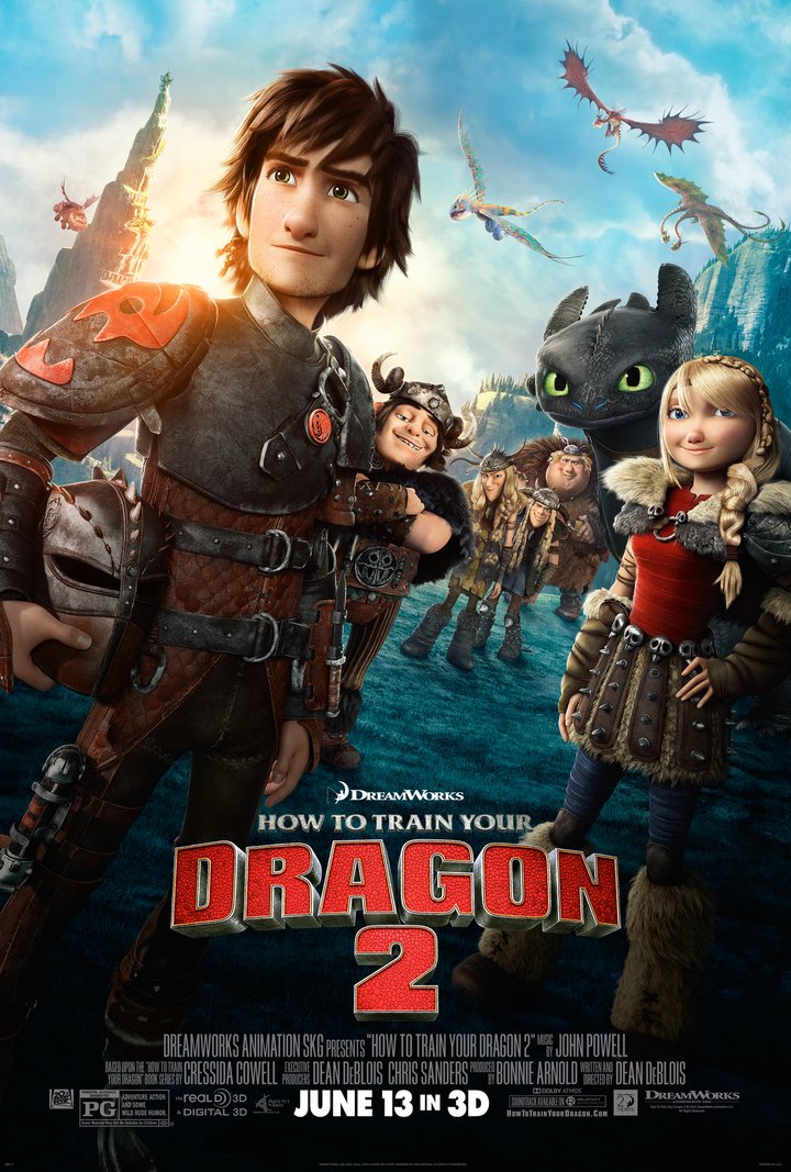 How To Train Your Dragon 2 (2014) Poster