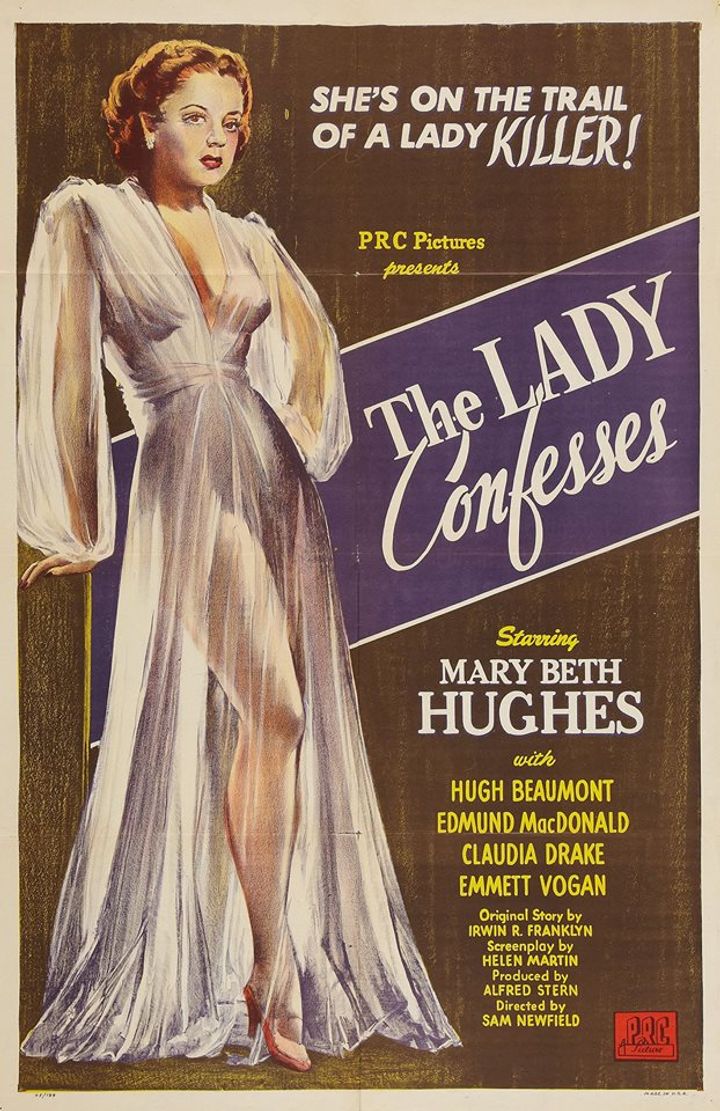 The Lady Confesses (1945) Poster