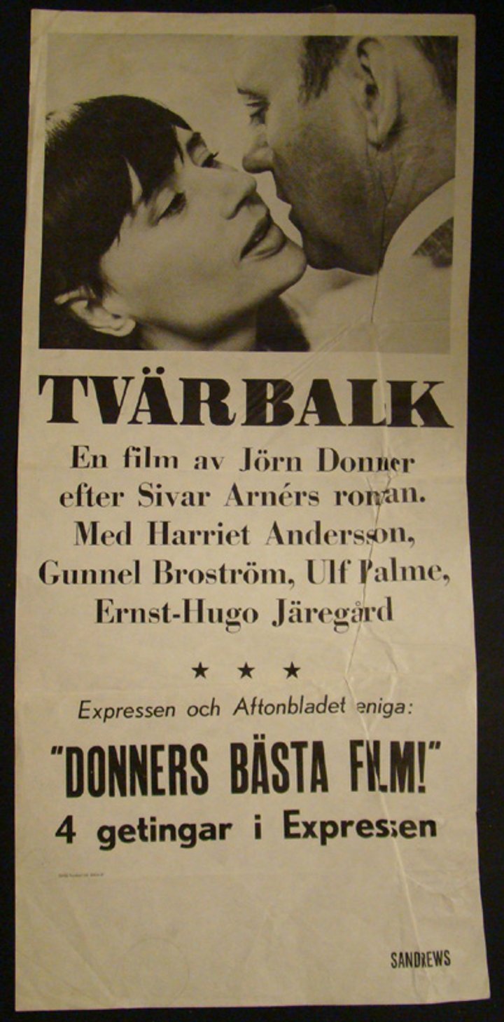 Tvärbalk (1967) Poster