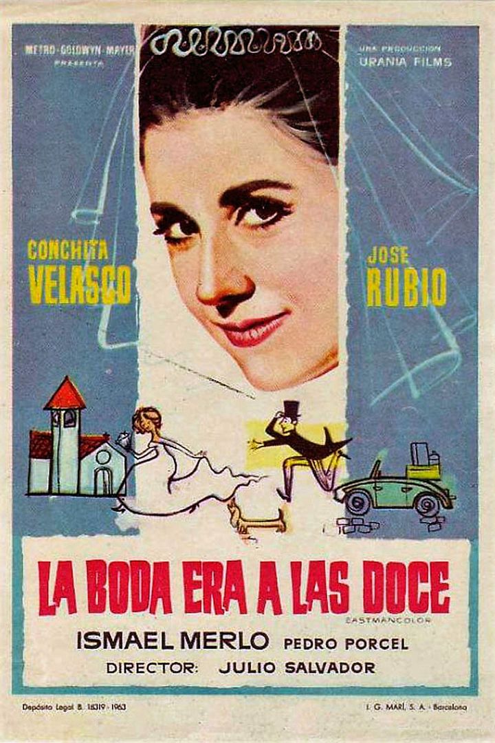 La Boda Era A Las Doce (1964) Poster