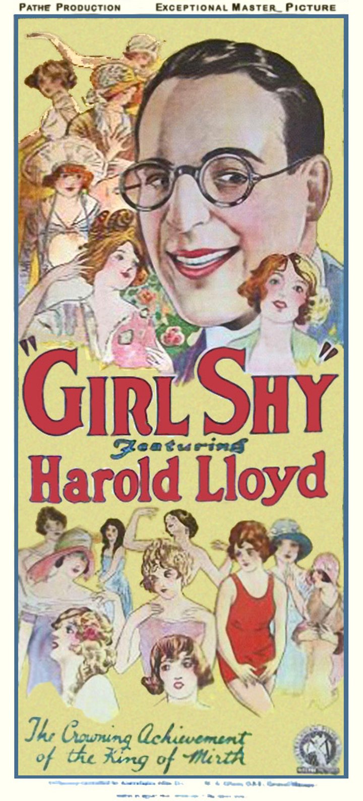 Girl Shy (1924) Poster