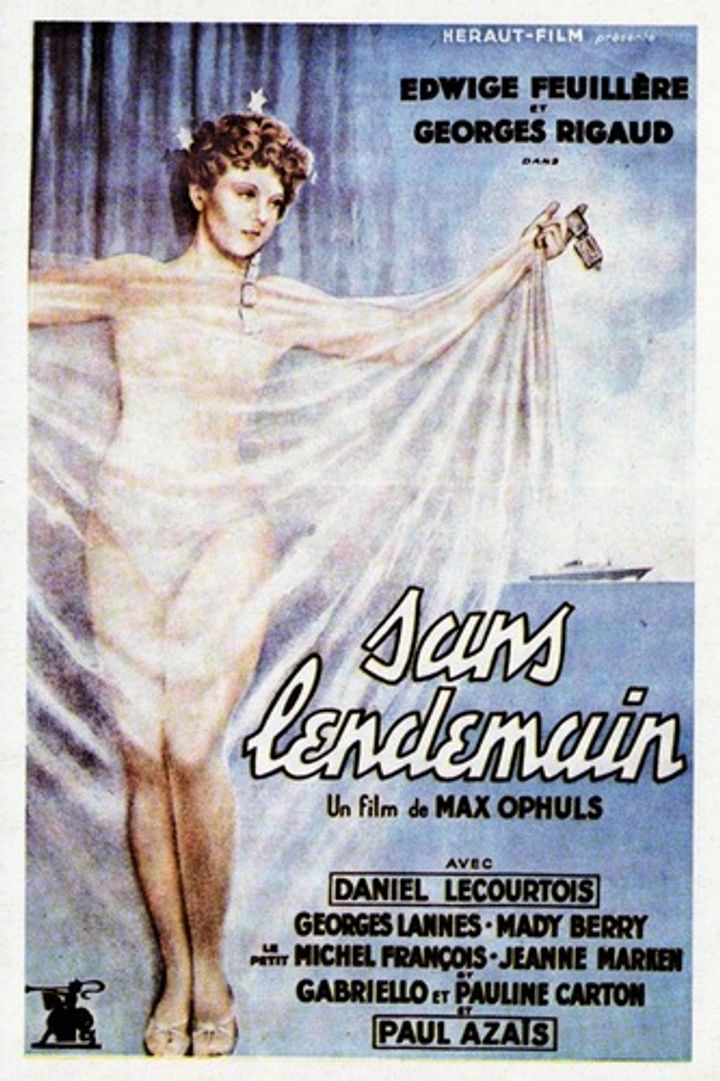 Sans Lendemain (1939) Poster