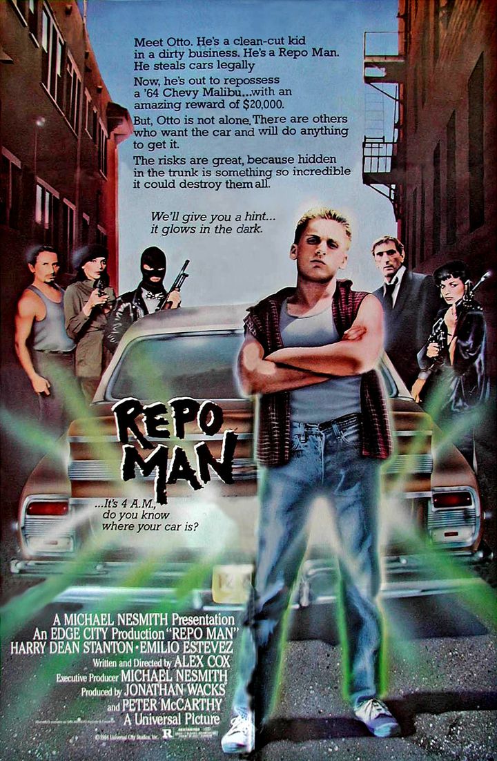 Repo Man (1984) Poster