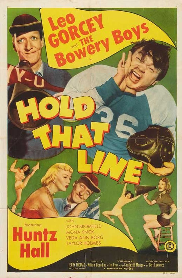 Hold That Line (1952) Poster