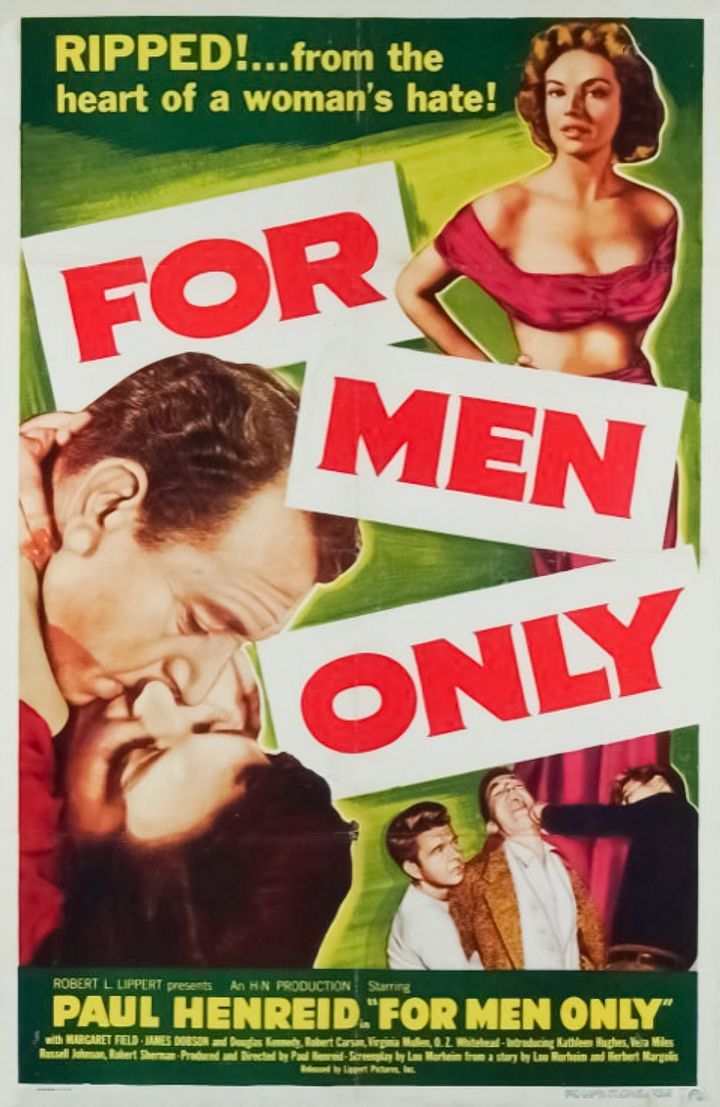 For Men Only (1952) Poster