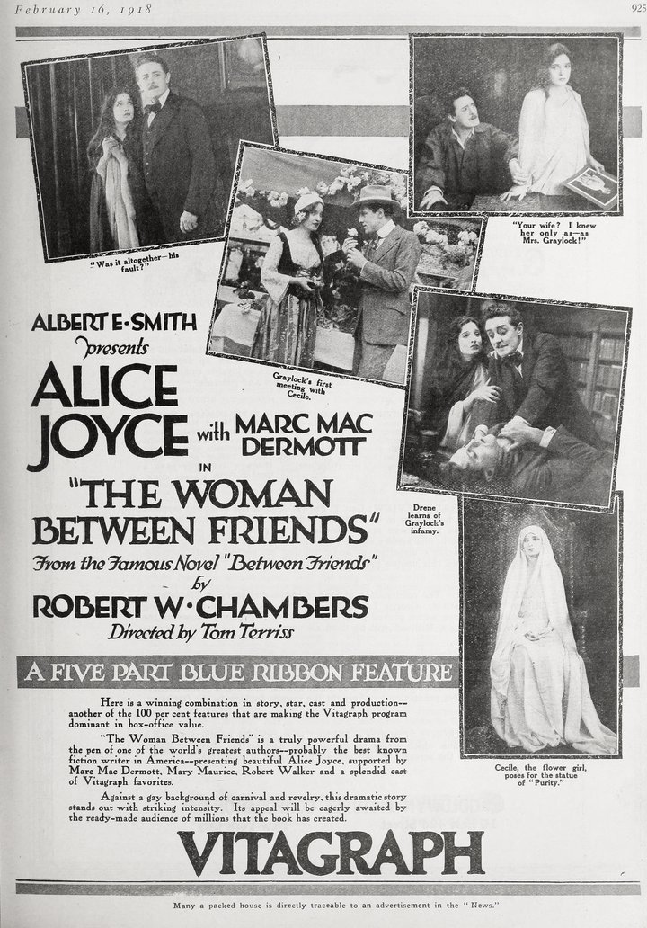 The Woman Between Friends (1918) Poster