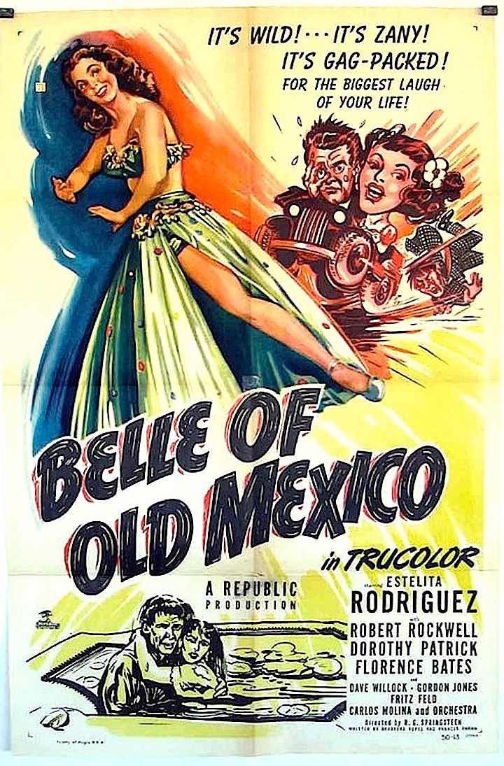 Belle Of Old Mexico (1950) Poster