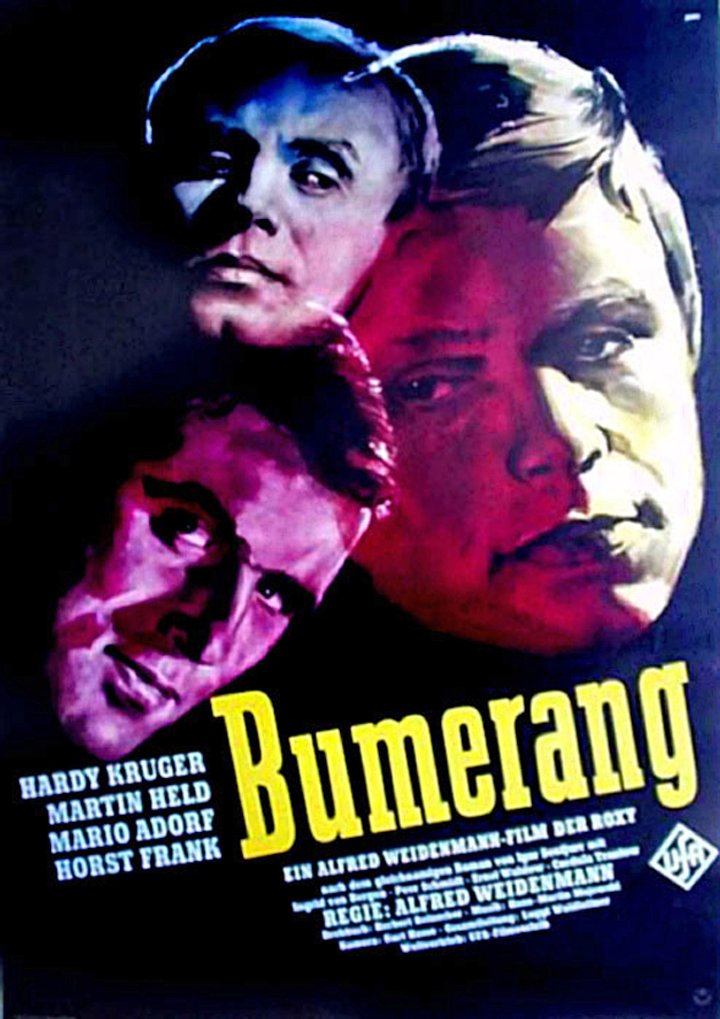 Bumerang (1960) Poster