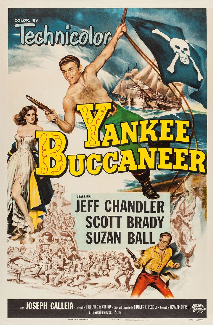 Yankee Buccaneer (1952) Poster