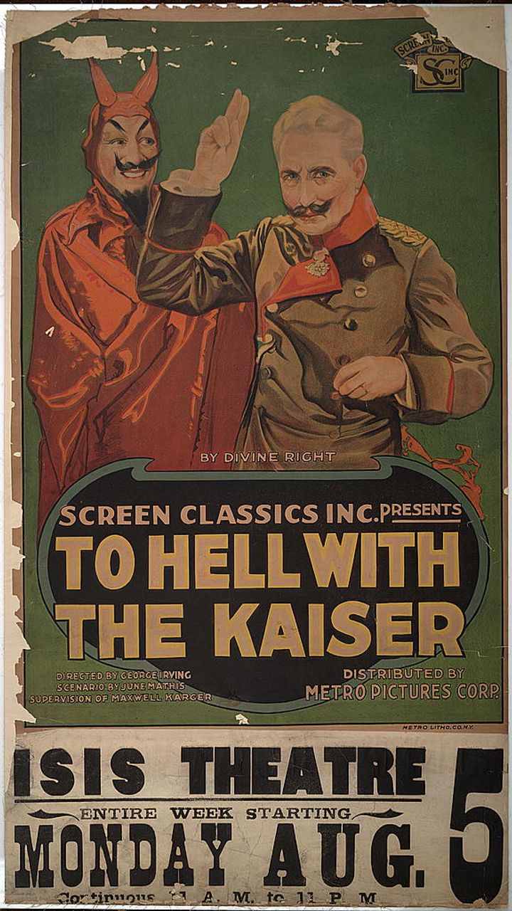 To Hell With The Kaiser! (1918) Poster