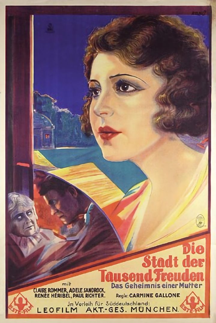 Die Stadt Der Tausend Freuden (1927) Poster