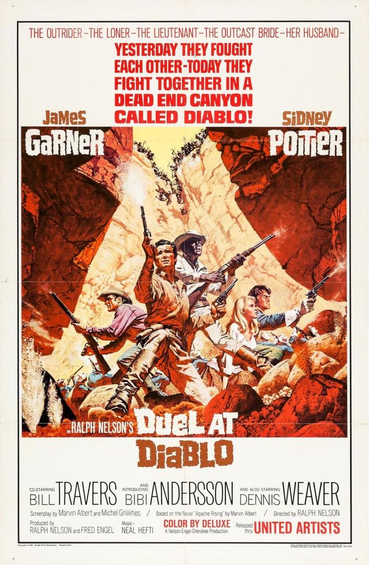 Duel At Diablo (1966) Poster