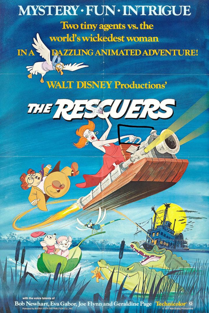 The Rescuers (1977) Poster