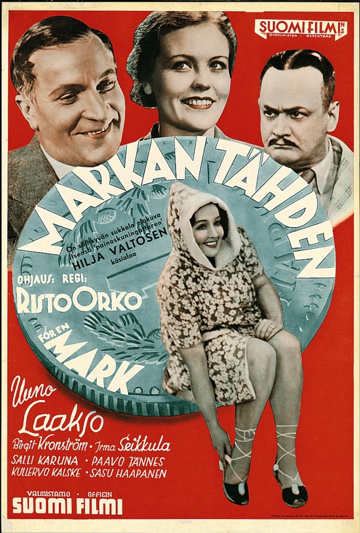 Markan Tähden (1938) Poster