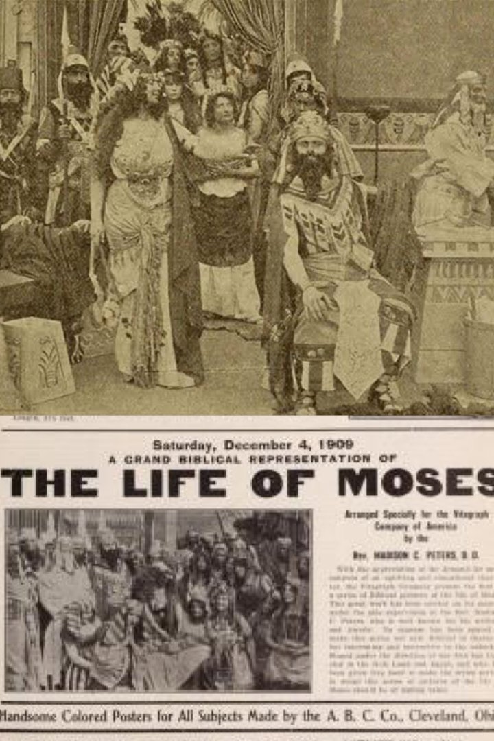 The Life Of Moses (1909) Poster