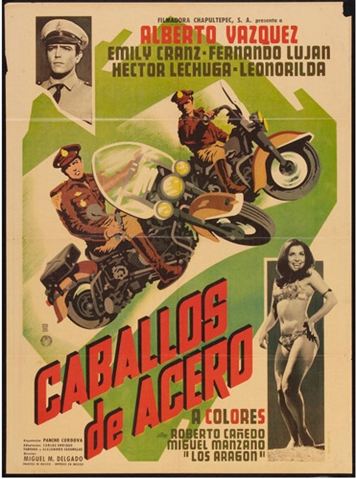 Caballos De Acero (1967) Poster