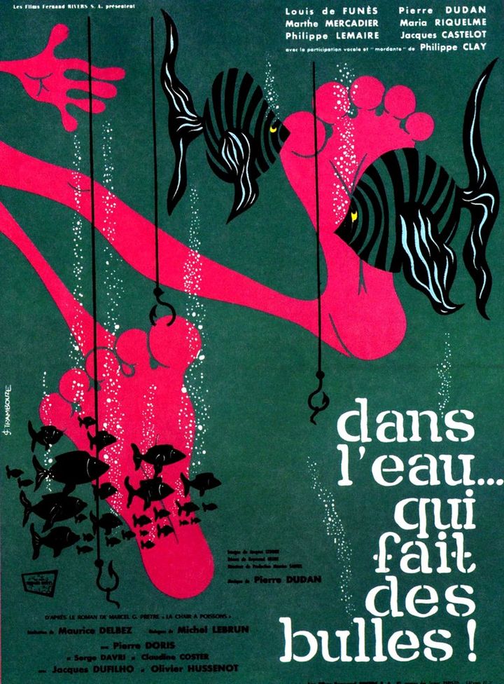 Dans L'eau... Qui Fait Des Bulles!... (1961) Poster