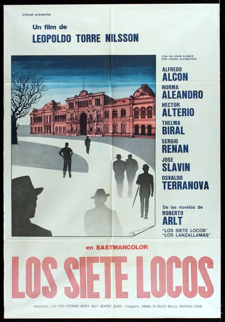 Los Siete Locos (1973) Poster