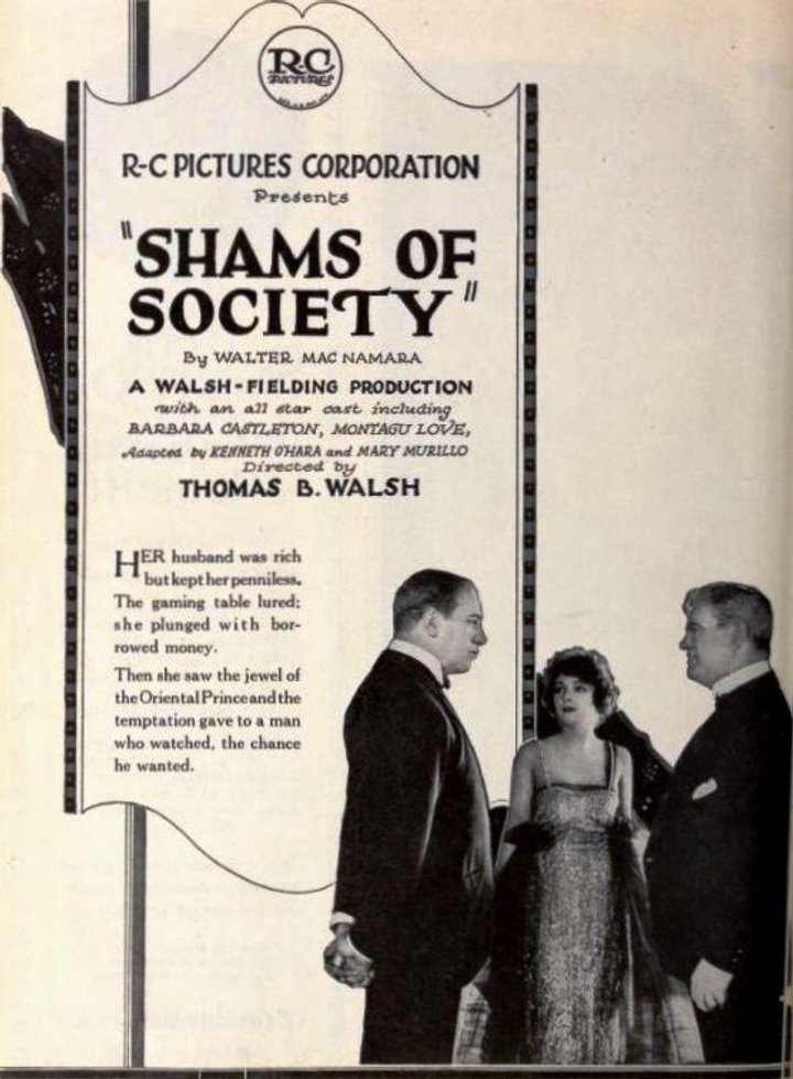 Shams Of Society (1921) Poster