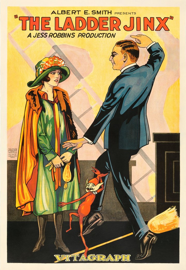 The Ladder Jinx (1922) Poster