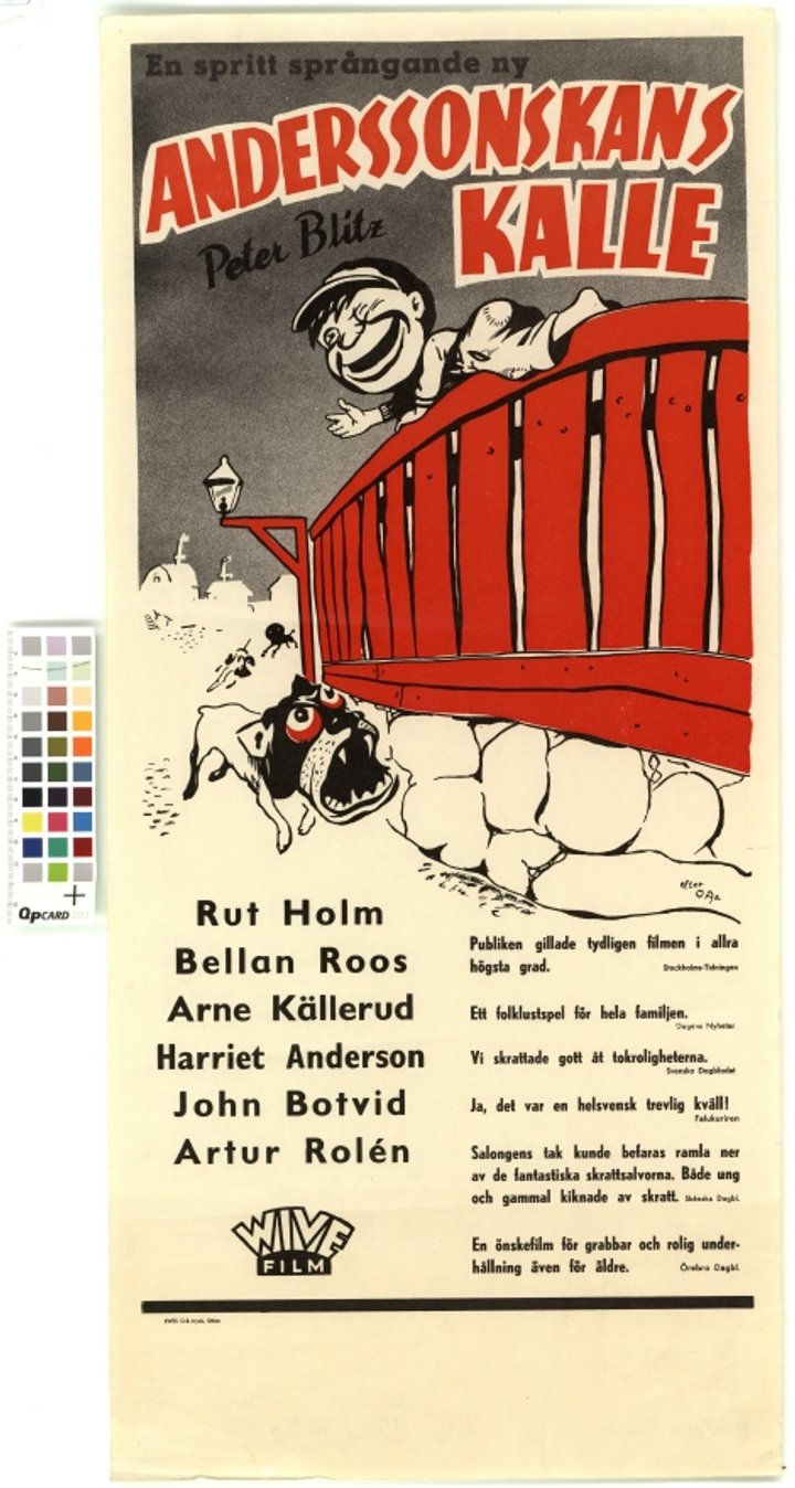 Anderssonskans Kalle (1950) Poster