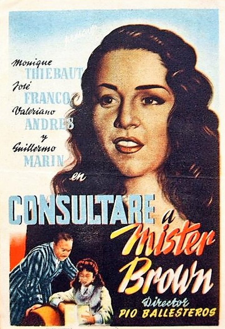 Consultaré A Mister Brown (1946) Poster