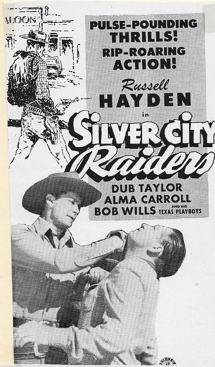 Silver City Raiders (1943) Poster