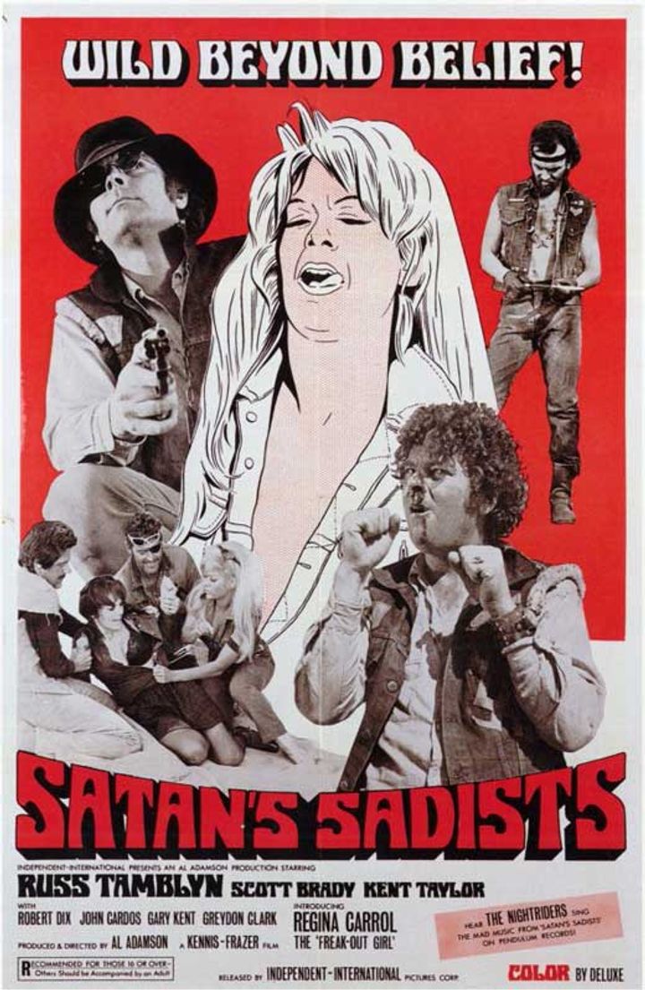 Satan's Sadists (1969) Poster