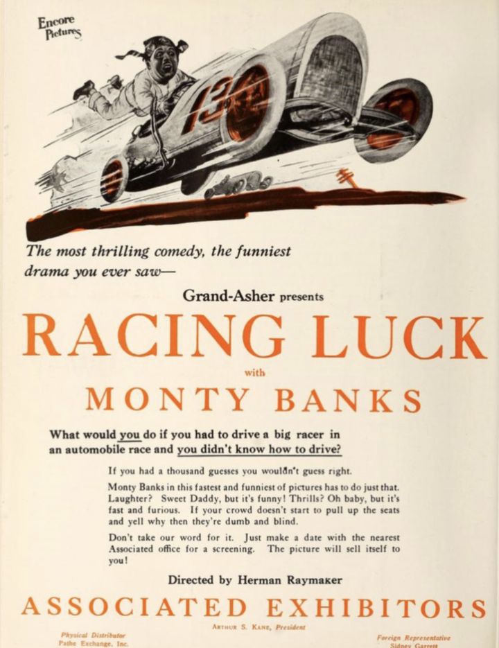 Racing Luck (1924) Poster